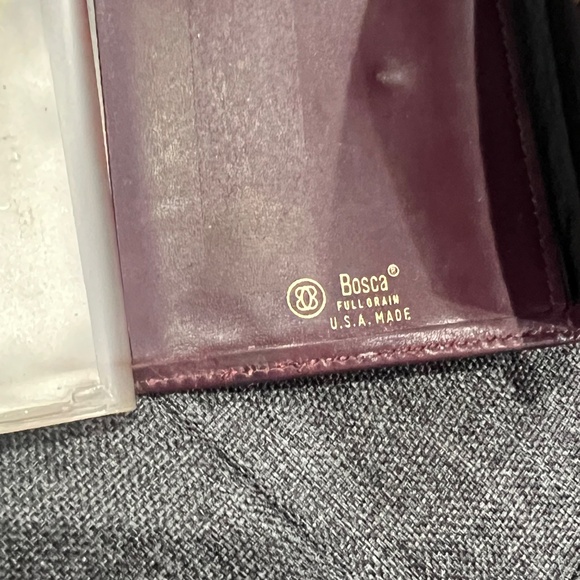 Bosca Full Grain Hide Leather Wallet - Picture 5 of 7
